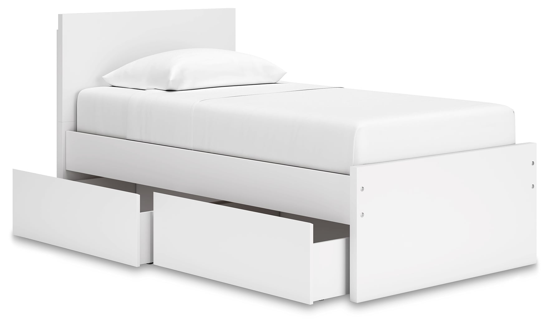 Twin Panel Platform Bed