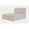 Mavin Kingsport King Upholstered Bed Left Drawerside