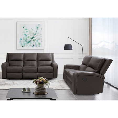 2-Piece Power Reclining Living Room Set