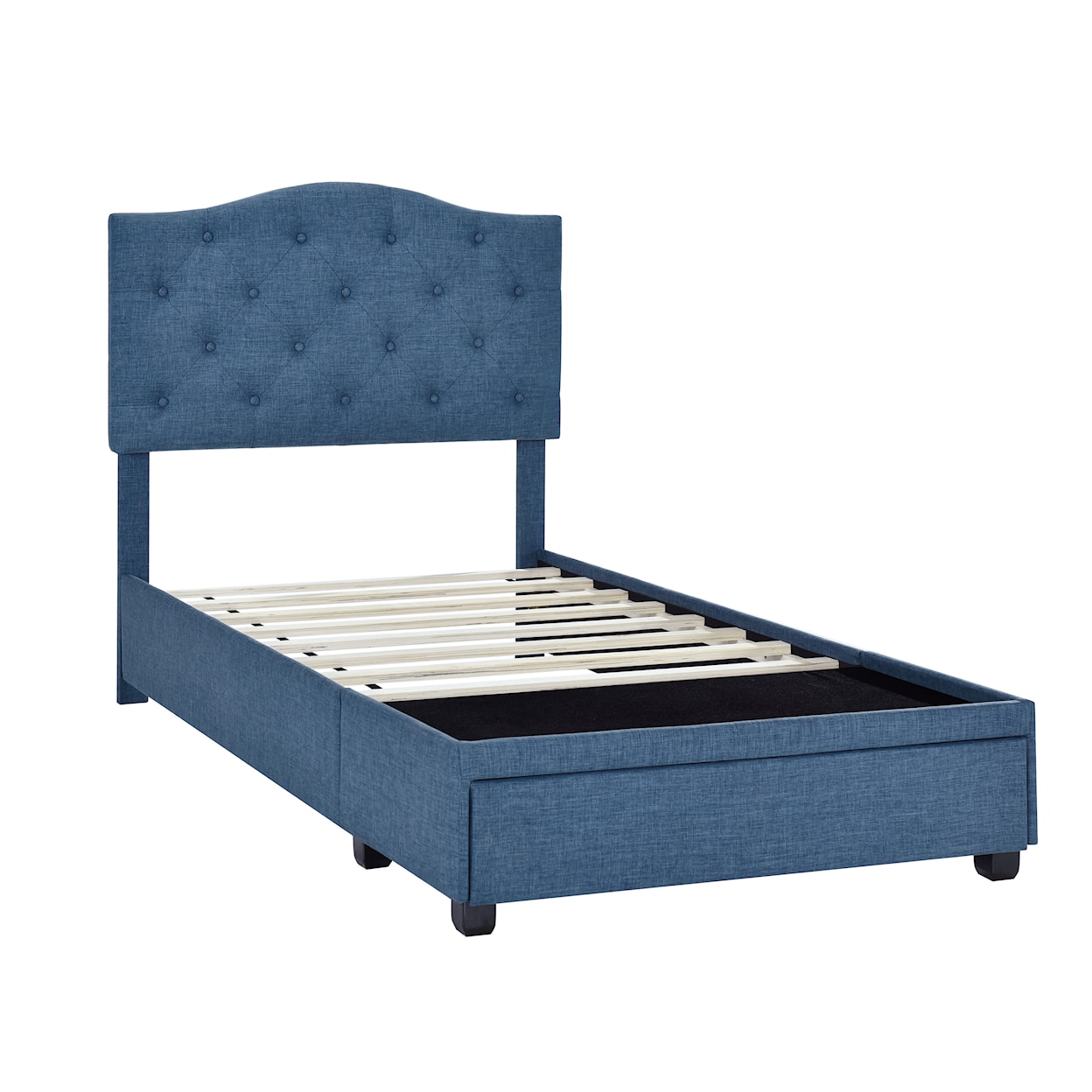 Accentrics Home Fashion Beds Twin Upholstered Bed