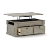 Signature Design Moreshire Lift Top Coffee Table