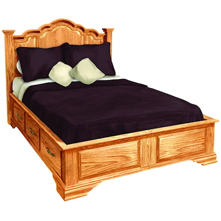 Queen Storage Bed