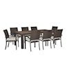 Progressive Furniture Tahiti Outdoor Wicker Dining Table