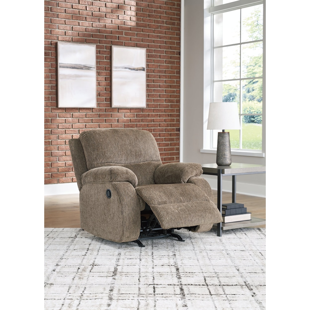 Signature Design by Ashley Scranto Rocker Recliner