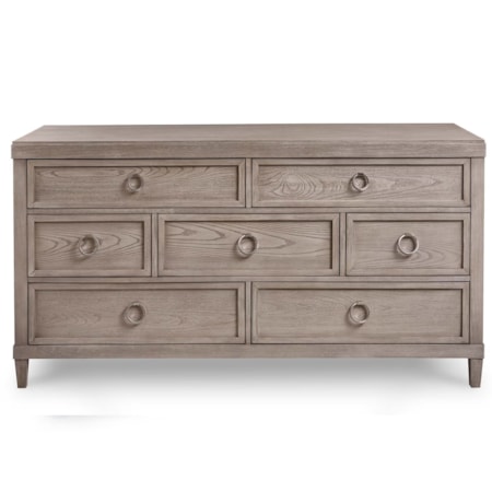 Transitional Dresser with Cedar-Lined Drawer