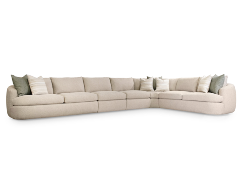Contemporary Jules Fabric Sectional