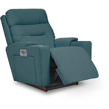 Power Rocking Recliner w/ Headrest & Lumbar