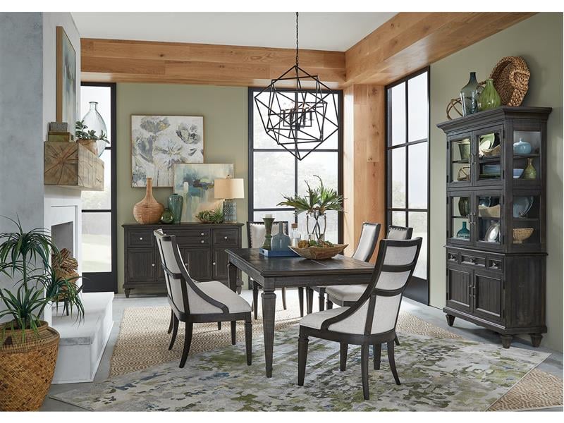 Magnussen Home Calistoga Dining D259078x1+D259073x4+D259020x1