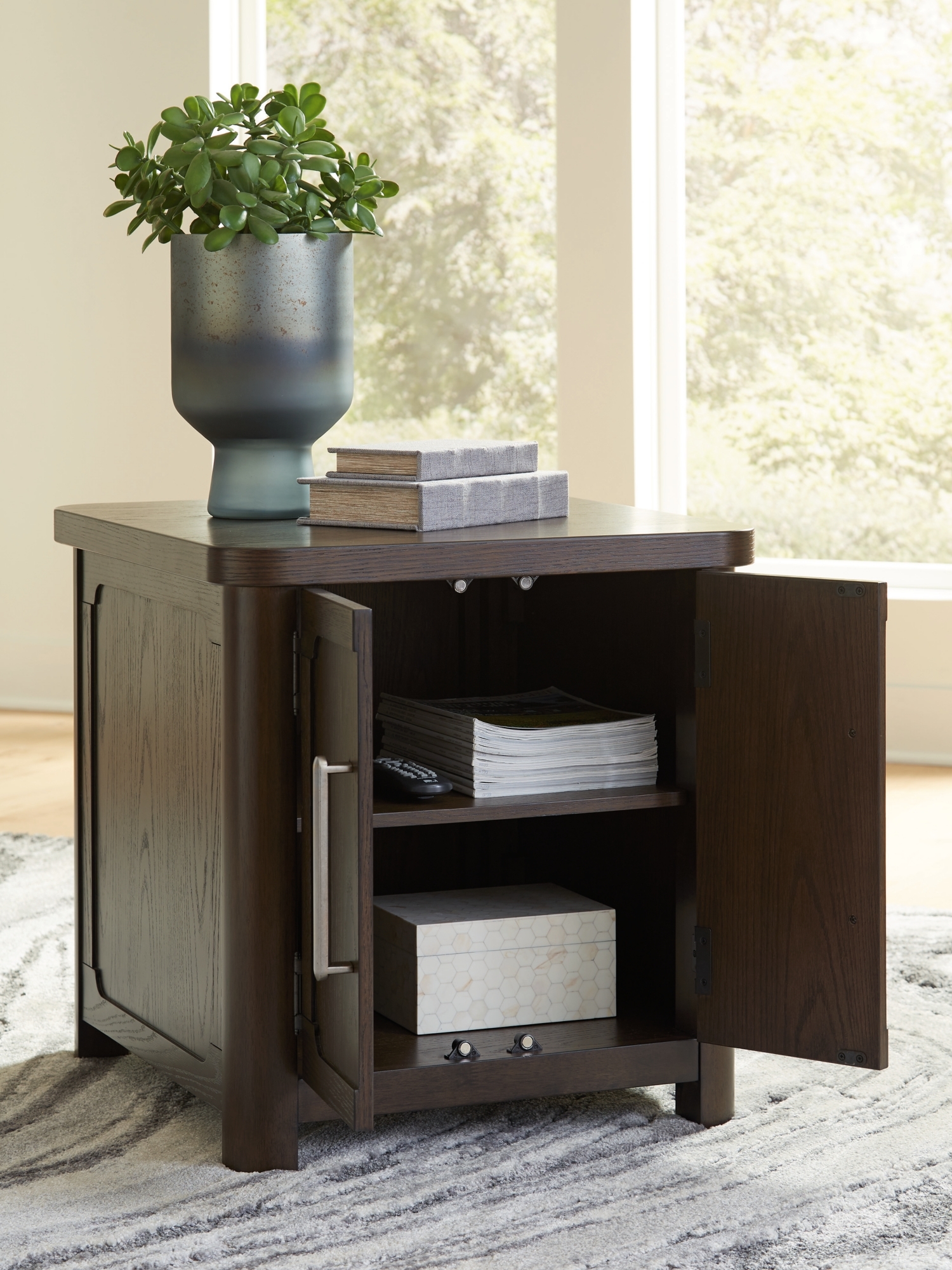 Signature Design by Ashley Breckington Rectangular End Table