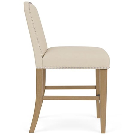 Upholstered Counter-Height Stool