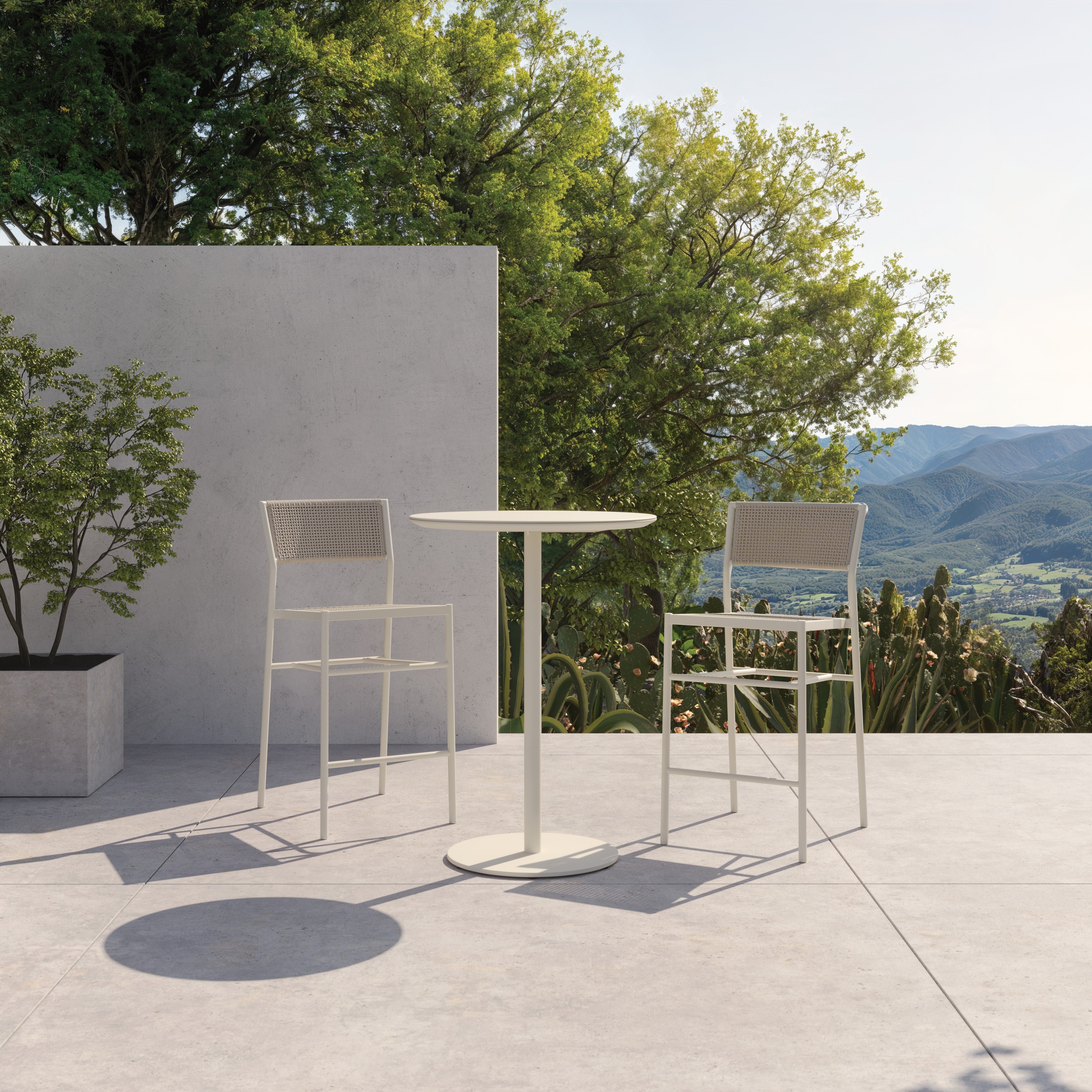 Woven Stacking Barstool