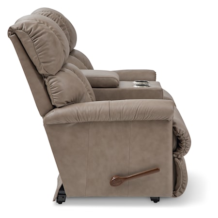 Wall Reclining Loveseat with Console