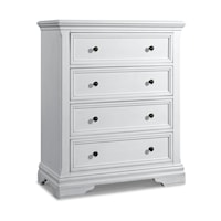 Transitional 4-Drawer Chest