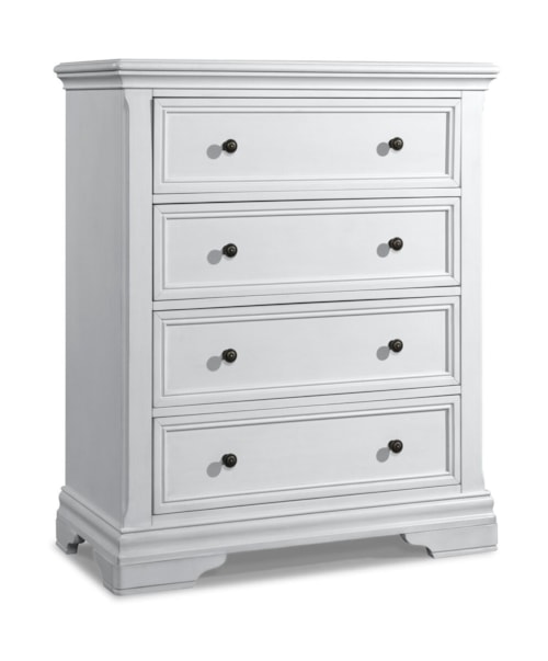 Transitional 4-Drawer Chest