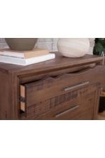 Steve Silver Lofton Rustic Gentleman's Chest with Sliding Door