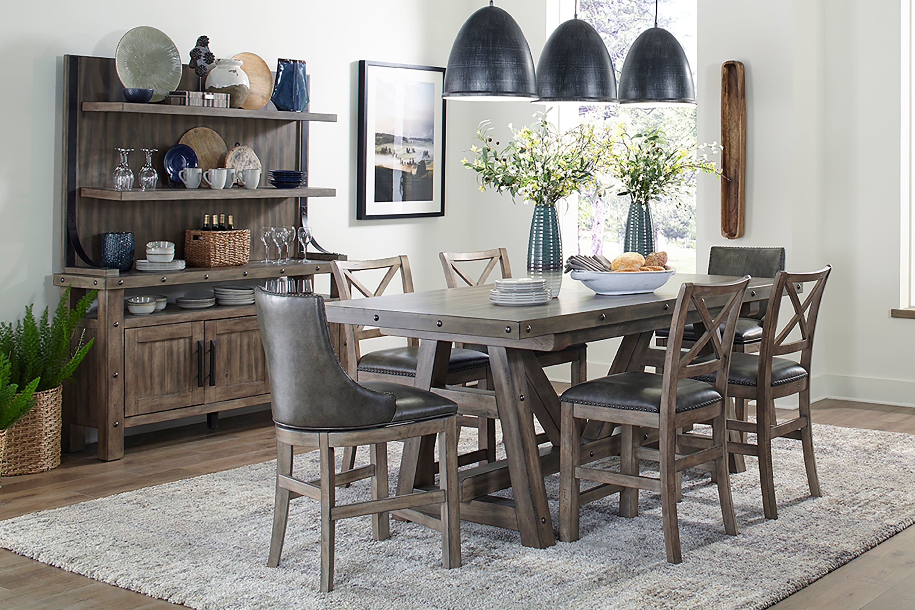 Parker House Lodge Buffet and Hutch