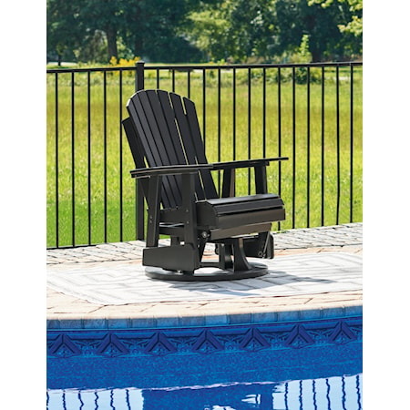 Outdoor Swivel Glider Chair