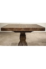 Riverside Furniture Hawthorne Side Table with Traditionally Turned Cross Base