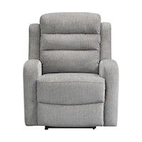 Casual Power Recliner with Exterior Release