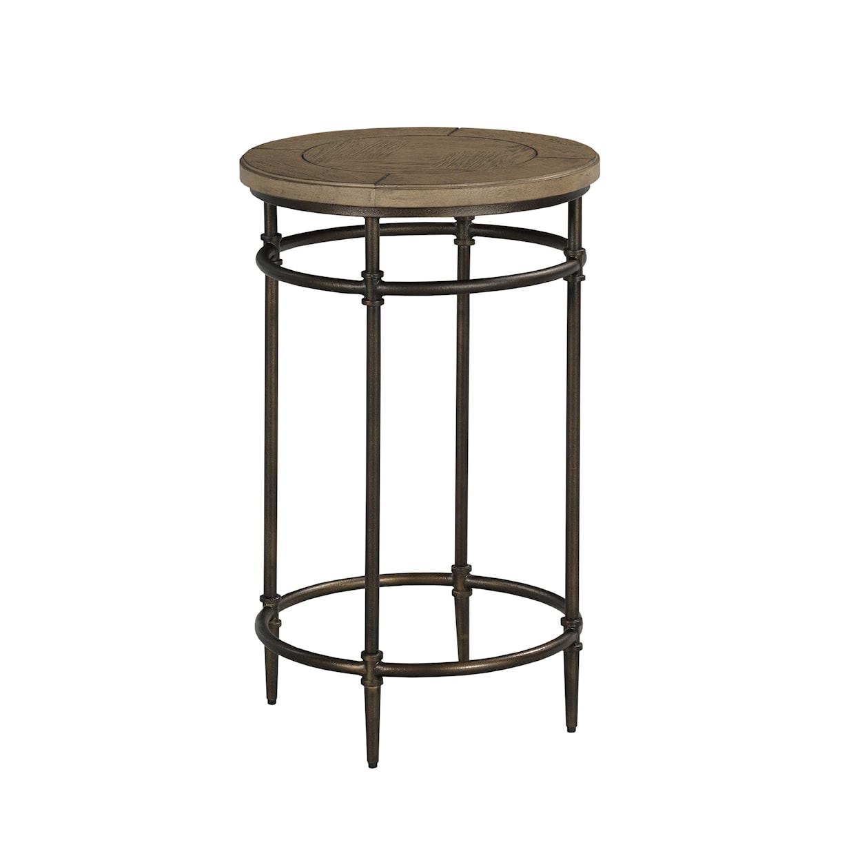 Tennessee Custom Upholstery Crossroads Round Chairside Table