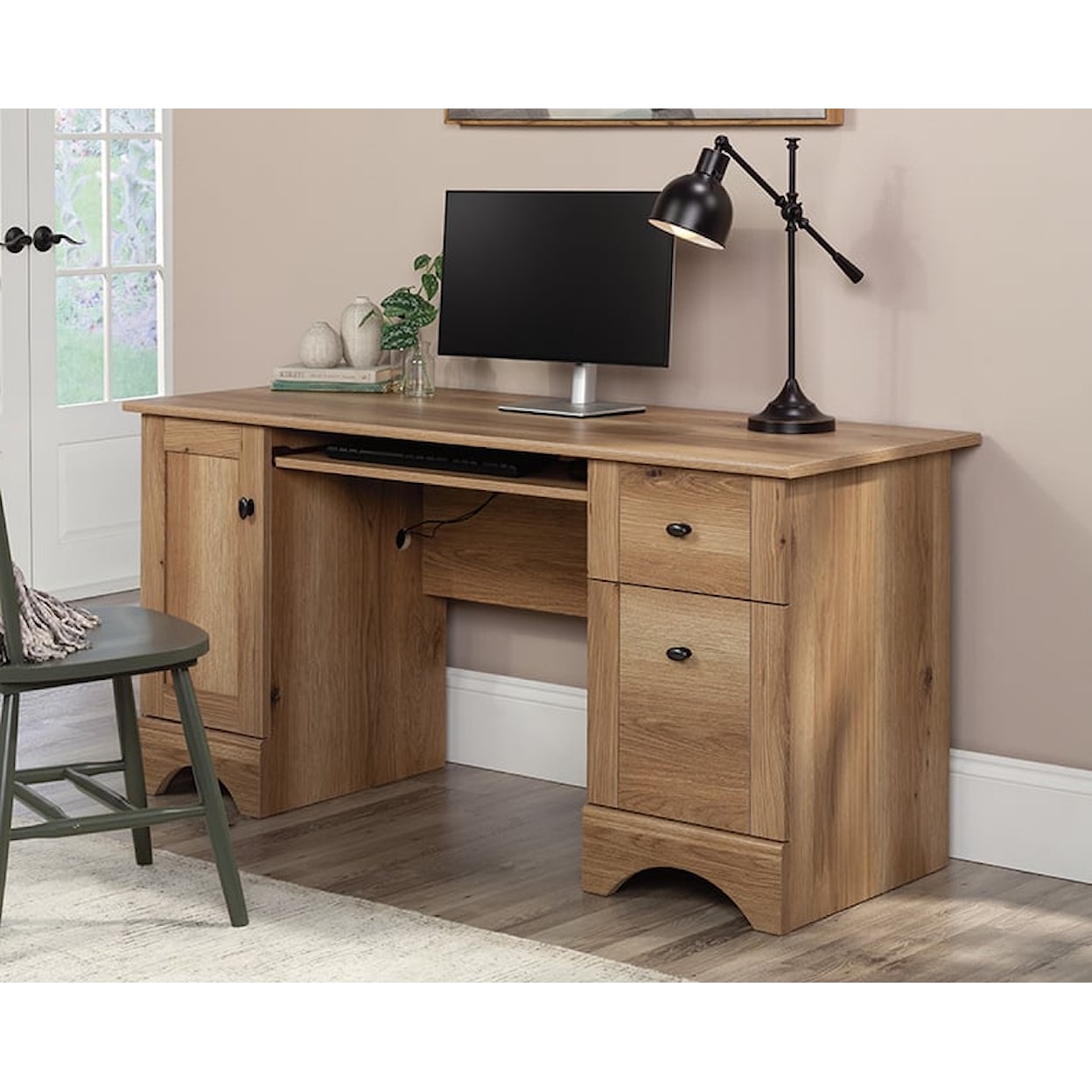 Sauder Miscellaneous Office Two-Drawer Office Desk