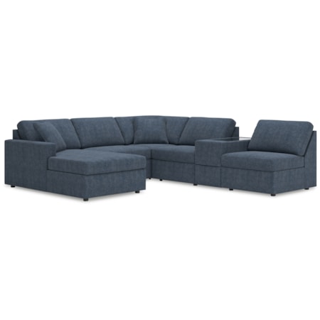 6-piece Sectional With Chaise