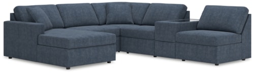 6-Piece Sectional With Chaise