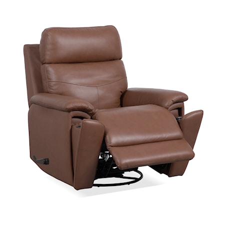 Refined Swivel Gliding Recliner