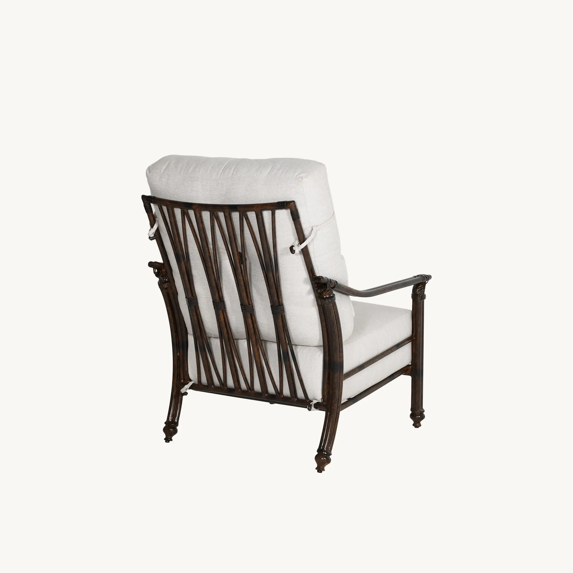 Cushioned Lounge Chair w/Accent Pillow