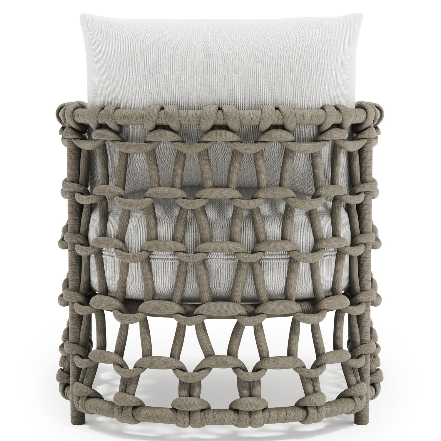 Open-Weave Outdoor Club Chair