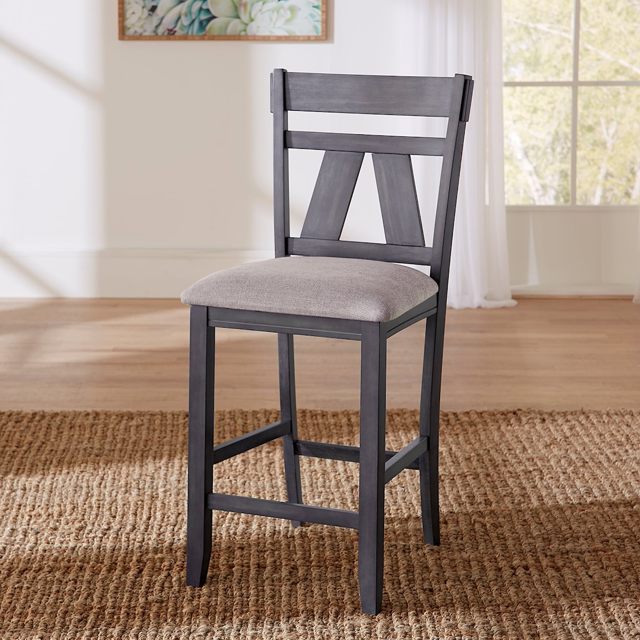 Liberty Furniture Lawson Splat Back Counter Chair