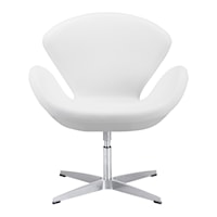 Pori Occasional Chair White