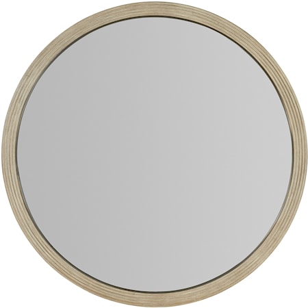 Contemporary Round Mirror