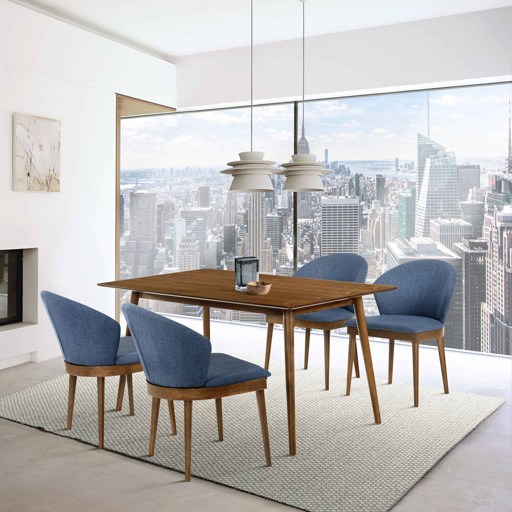 Armen Living Westmont/Juno Dining Set
