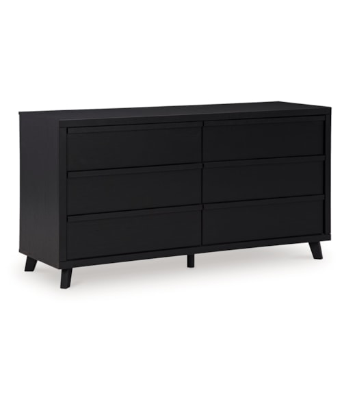 Contemporary 6-Drawer Dresser