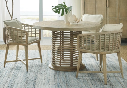 Coastal 5-Piece Dining Table and Chair Set