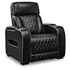 Signature Design by Ashley Boyington Power Recliner with Adj Headrest