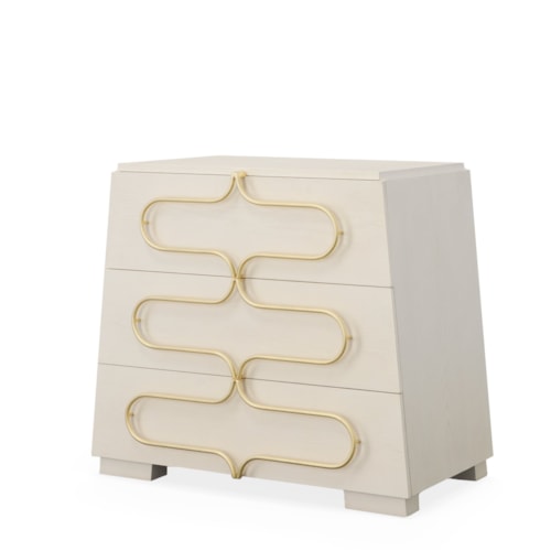 Monarch Transitional Serpentine Chest