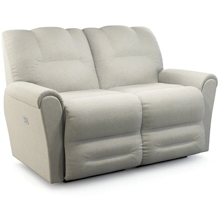 Casual La-Z-Time® Power-Recline™ with Power Headrest Full Reclining Loveseat