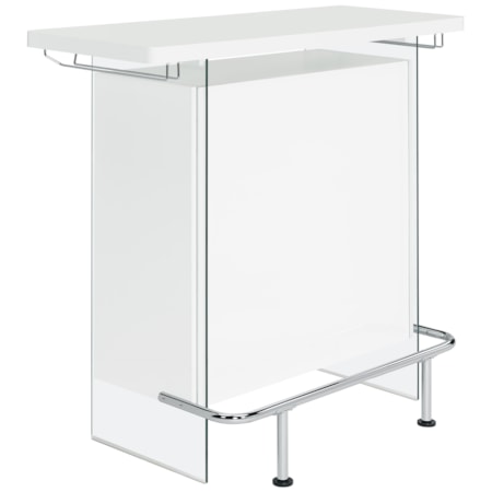 Acosta Freestanding Home Bar Wine Cabinet