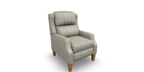 Transitional High Leg Power Recliner