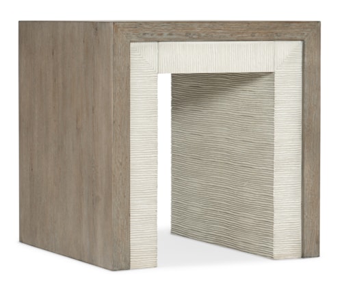 Casual End Table with Soft-Close Drawer
