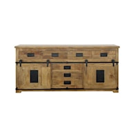 Industrial Farmhouse Credenza