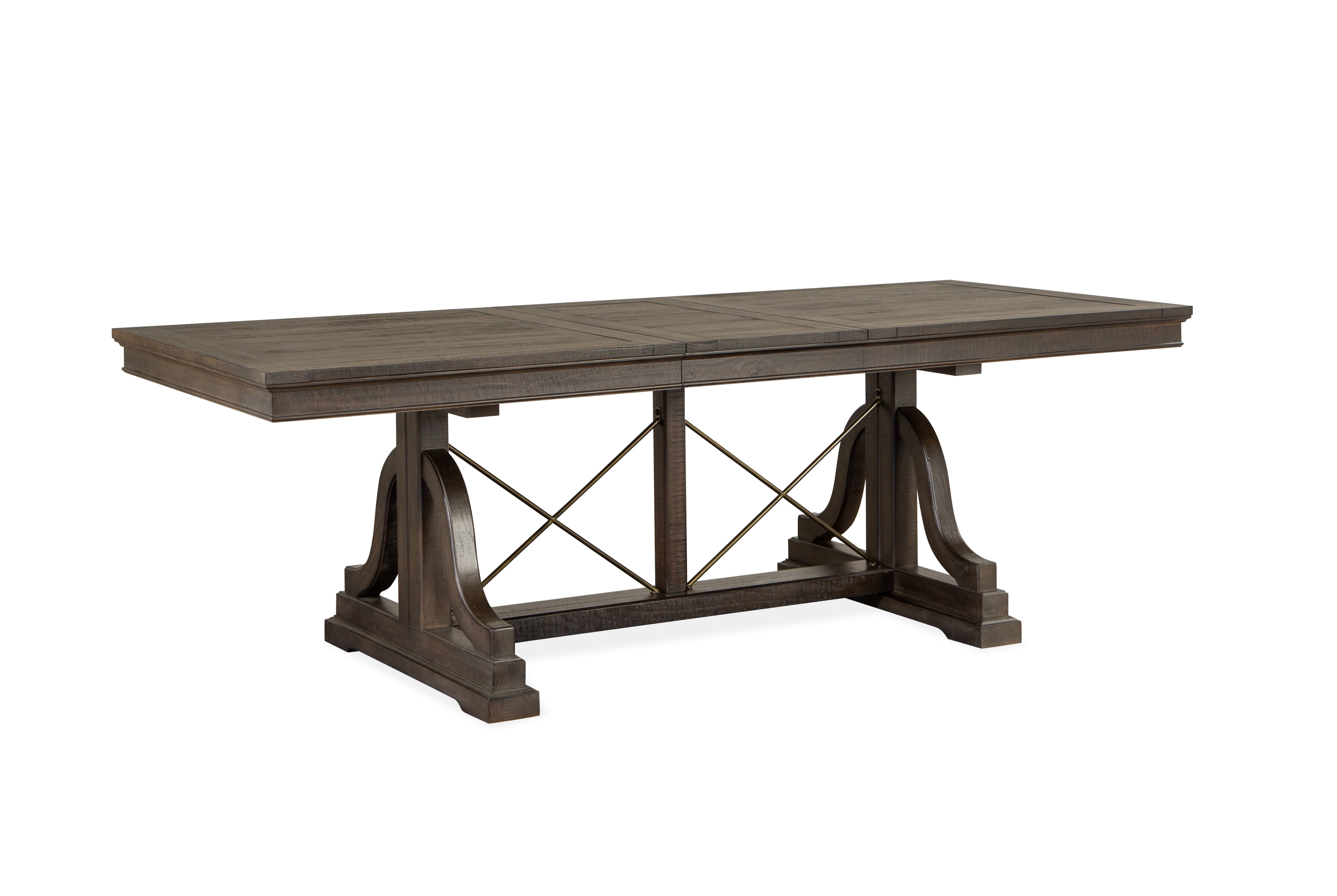 Magnussen Home Westley Falls Dining D439925 Rectangular Dining Trestle
