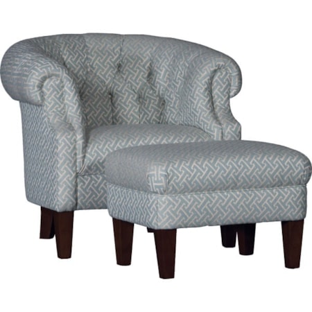 Customizable Petite Tub Chair