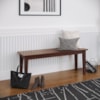 Jofran Simplicity Wooden Bench