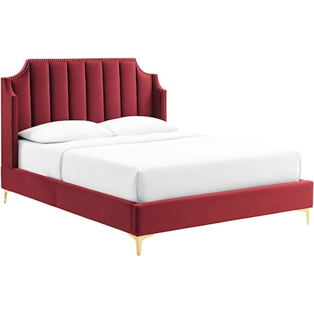 Queen Platform Bed