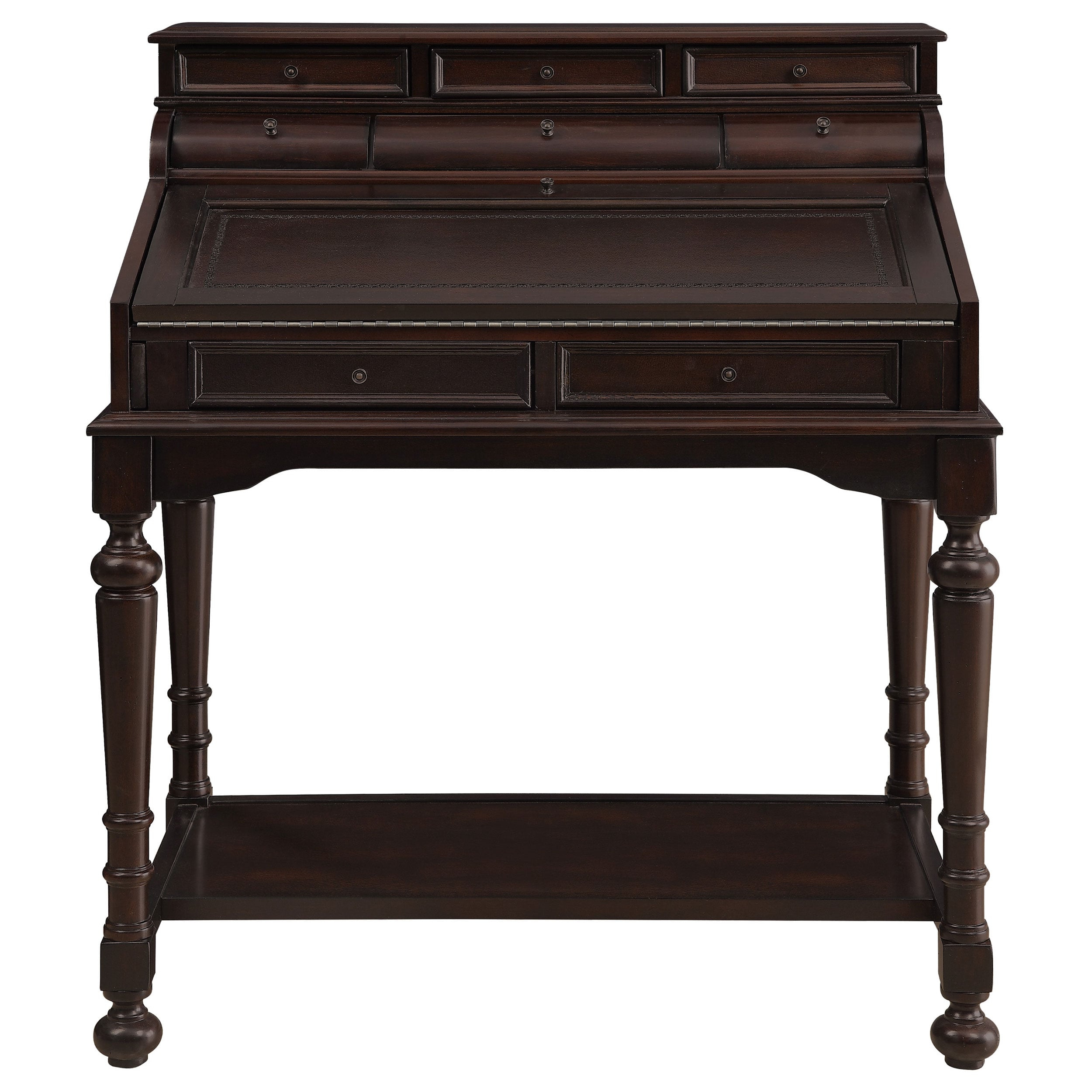 Milo 10-drawer Secretary Desk Warm