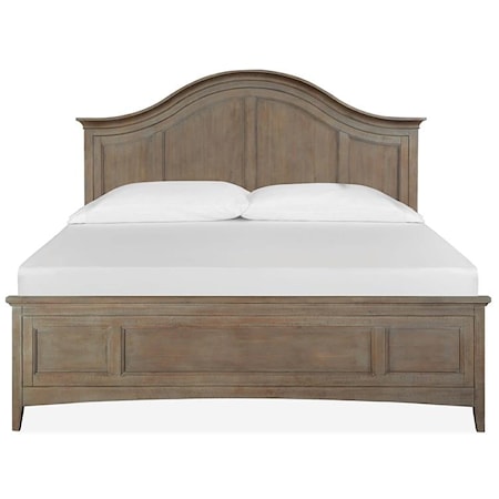 California King Panel Bed 