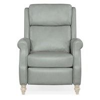 Transitional Power Recliner with Power Headrest